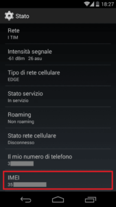 IMEI_android