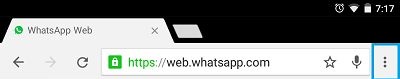 chrome browser whatsapp web