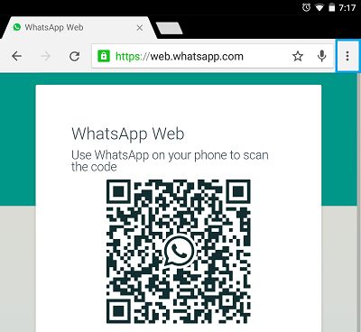 whatsapp web qr code