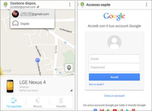 gestione dispositivi android