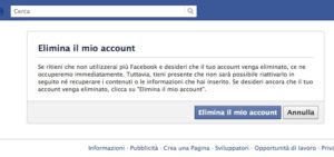 come cancellarsi da facebook